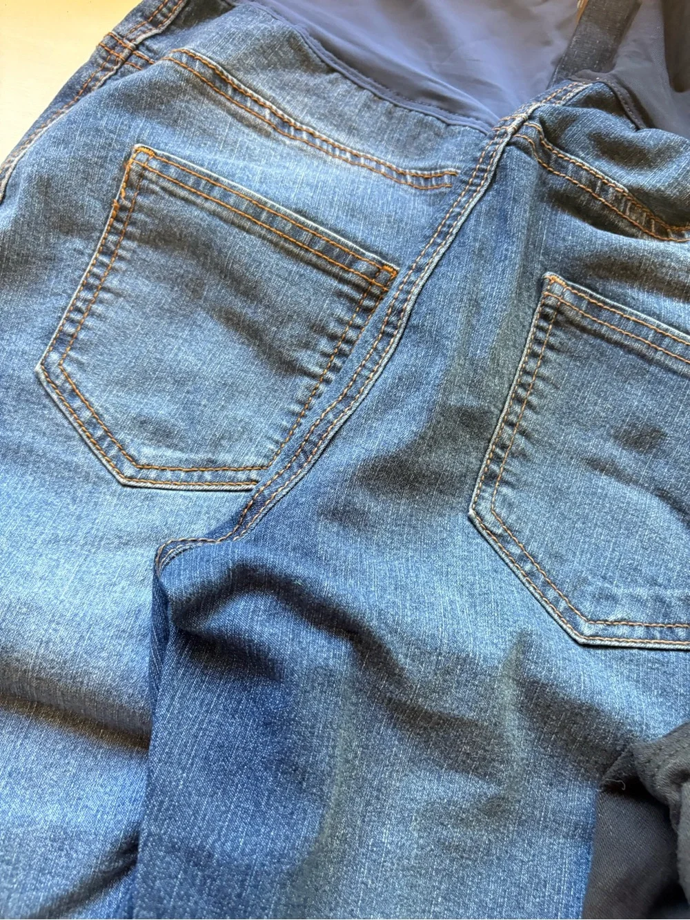💙Time & Tru 3-Pack Maternity Jeggings - Blue Denim & Black
